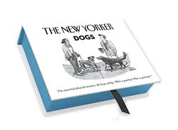 New Yorker Luxe Boxed Notecards - Honden - 20 blanco hond cartoon notitiekaarten