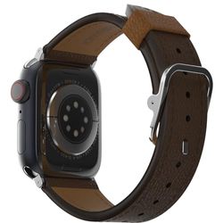 OtterBox Correa de Reloj Symmetry Cactus Leather para Apple Watch 41/40/38mm, Correa de Tacto Suave y Resistente al Desgaste para Apple Watch, Marrón