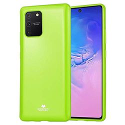 LICHONGGUI Caso Jelly Completa Cobertura Suave for la Galaxia S10 Lite (Color : Green)