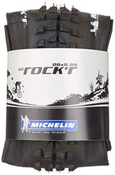 Michelin Wildrock'r Tl Ready, Copertone Unisex Adulto, Nero, 26x2.25