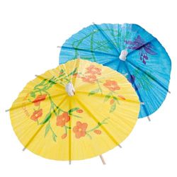 Garcia de Pou houten ijsdecoraties Indonesische Parasol in doos, hout, gesorteerd, 15 x 30 x 30 cm