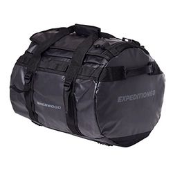 Sherwood Unisex – Expedition för vuxna, 40 l I vattenavvisande sportväska med ryggsäcksfunktion I svart, 40 liter