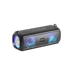 Mars Gaming MSB-XT, Altavoz Portátil + Barra de Sonido 2en1, Iluminación RGB Dinámica, Sistema de Sonido 4 Drivers 20W, Altavoz Bluetooth 5.3 + AUX/MicroSD/USB/Radio FM, Negro