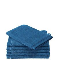 De Witte Lietaer Contessa Luxe washandje, katoen, 16 x 22 cm, blauw