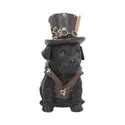 Nemesis Now Cogsmiths figurka psa, 26 cm, czarna