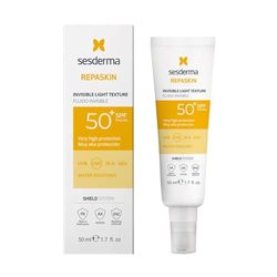 Protector Solar Facial Sesderma REPASKIN SPF 50+ 50 ml Fluido Invisible