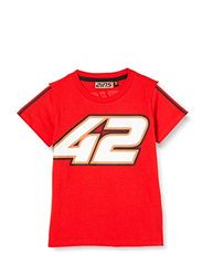 Alex Rins Shirt Fille, Rouge, 8/9 Anni