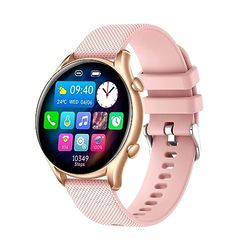 Smartwatch myPhone Watch EL Rose étanche, élégante, Sportive et Robuste pour Femme avec Une Grande Batterie jusqu'à 10 Jours
