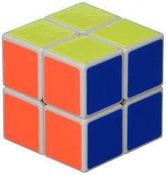 2 x 2 x 2 Shengshou Aurora Bianco Cube velocità Puzzle Twisty Toy 2 x 2 New