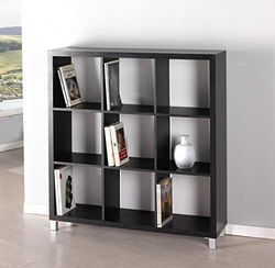 Kit Closet Kubox – hylla, 9 fack, svart