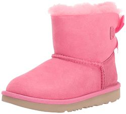 UGG KIDS' MINI BAILEY BOW II BOOT PINK ROSE 28.5 EU