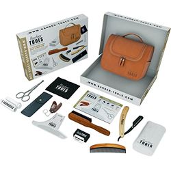 Kit/Set/Coffret d'entretien et de soin pour barbe et rasage. ✮ BARBER TOOLS ✮