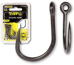 Black Cat 5/0 Rigging Haken Coating Gréement Crochet Lot de 6, Revêtement DG