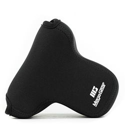 MegaGear MG579 Para Fujifilm X-T10, X-T20 (16-50 / 18-55 mm alvo) estojo de câmara ultra leve, de neoprene - preto