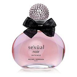 Michel Germain Sexual Intense Black - Floriental Perfume för dam - noter av strawberries, Sweet Pea and Sandalwood - berikad med naturliga oljor - lämplig för alla tillfällen - 125 ml EDP spray