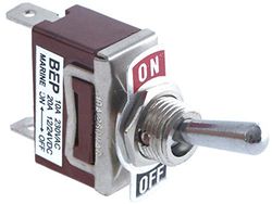 NUEVO 2024 - BEP SWITCH TOGGLE OFF-ON SINGLE POLE 12V 10A
