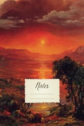 Notes: Lined Notebook Journal with Classical Vintage Art Aesthetic Design, 6x9, Ruled, 120 Premium Pages, 508