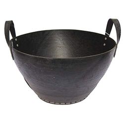 BENTA 99171 – Cesta de Goma, Goma, Negro, 34 x 51 x 25 cm