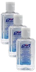 PURELL ADVANCED HAND SANITISER GEL 100mL. Flip Top Bottle. Hand Sanitizer Gel kill 99.99% of most common germs. 70% alcohol formulation with moisturisers. Exceptional antimicrobial efficacy, Pack of 3