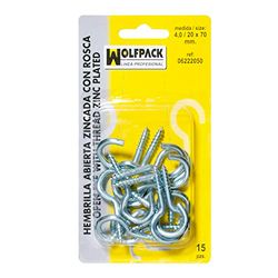 Open bus 4,0/20 x 80 mm (15 stuks)