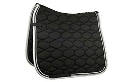 HKM Crystal Fashion Sadelunderlägg Svart Ponnydressyr