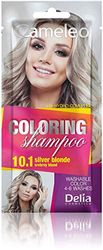 Cameleo - Coloring Shampoo - Silver Blonde - Quick and Easy Color Refreshing - Washable Coloring - Tone In Tone - 40ml