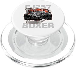 EJ257 Boxer Engine Ilustración Arte PopSockets PopGrip para MagSafe