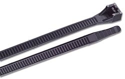 ANCOR 36' Standard Cable Ties UV Black 10PCS, DAN-1199 Other, Multicolor, One Size