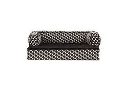 FurHaven Cama para animais de estimação, poliéster, castanho diamante, S
