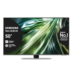 SAMSUNG TV QE50QN94DATXZT Neo QLED 4K Mini LED, Smart TV 50" Processore NQ4 AI Gen2, Neo Slim, DVBT-2, Q-Symphony & Dolby Atmos, Integrato con Alexa, Carbon Silver 2024