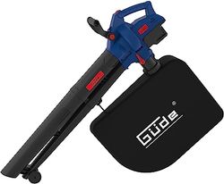 Güde Accu-bladzuiger LS 36-0, 36 V, zuigfunctie 480 m³/h, blaasfunctie 230 km/u, VarioSpeed, hakselfunctie, snelheid 8:1, 45 l bladopvangzak, geleidingswielen, schouderriem, zonder accu en oplader