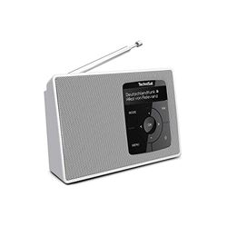 TechniSat DIGITRADIO 2 Radio da tavolo DAB+, FM DAB+, FM, Bluetooth Funzione allarme Bianco