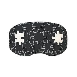 Coolcasc COOLMASC Puzzle - Funda para gafas de esquí | Versátil gafas esqui mujer, gafas esqui hombre, niño y niña | Protección Funda Gafas Nieve y Ski Personalizada.