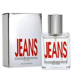 Roccobarocco - Jeans Man Eau De Toilette Uomo – Profumo Uomo Dalla Fragranza Agrumata-Muschiata Per L’uomo Dal Carattere Vivace E Dinamico Flacone Da 30 Ml