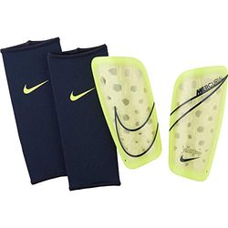 Nike Nk Merc Lt Grd H Espinilleras de Fútbol, Unisex Adulto, Amarillo (Volt/Obsidian/Volt), XS