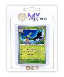 Arboliva 21/197 Reverse - Myboost X Écarlate et Violet 03 Flammes Obsidiennes - Coffret de 10 cartes Pokémon Françaises