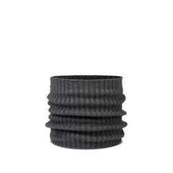 BUFF| Knitted Neckwarmer Man Woman Adult, Extreme Cold, Practical, Versatile, Fashionable, Thermal Insulation, Comfortable, One Size, Grey