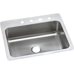 ELKAY RESIDENTIAL DSESR127221 Dayton - Lavello singolo in acciaio inox, 27 x 22 x 8,0625