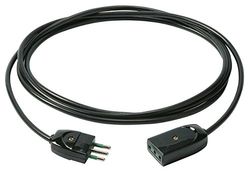 Vimar 0p32362 Cable alargador, 3 g0.75, 3 m, Negro