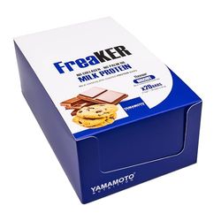 Yamamoto Nutrition Freaker Biscuit avec Enrobage Chocolat au Lait 20 Barres