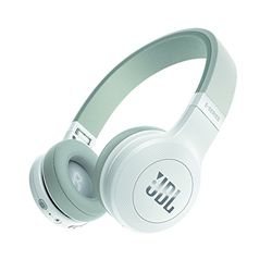 JBL E45BT Auriculares para móvil Binaural Diadema Blanco Alámbrico Auriculares y micrófonos (Diadema Alambre, Diadema, Supraaural, 20-20000 Hz, Blanco)