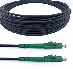 Elfcam® - LC/APC till LC/APC Simplex singelläge LSZH (5M) stålfiberoptisk kabel