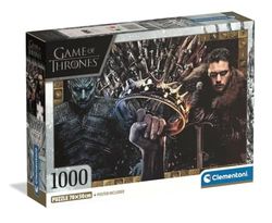 CLEMENTONI-PUSSEL FÖR VUXNAPZL 1000 GAME OF THRONES COMPACT BOX 2025, Tillverkad i Italien, 39962