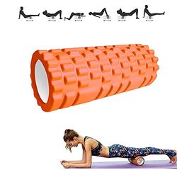Rodillo Masajeador. Rodillo de Espuma para Terapia y Masaje Muscular. Rodillo de Pilates y Yoga. Fitness Foam Roller. Cilindro de gomaespuma para alivio de dolores y entrenamiento. 33x14cm