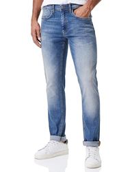 Blend heren twister fit jeans, 201733/denim vintage geblue-23, 34W / 30L