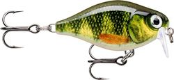 Rapala - X -light Glank poco profondo del corridore di plastica per la pesca a manovella - esca in acqua dolce galleggiante - profondità di nuoto 0,9 m - dimensione 3,5 cm / 4g - fatto in Estonia