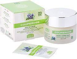 Helan Couperose - Refreshing Face Moisturiser for Skincare Routine with Vitamin C & E, Aloe Vera Butter - Moisturising Neck & Face Cream & Day Cream with Sun Filter - Made in Italy, 50 ml