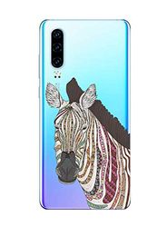 Oihxse Funda Dibujos Animal Lindo Compatible Redmi 7 Carcasa Transparente Clear Silicona TPU Gel Suave Case Ultra Slim Anti-Golpes Anti-Arañazos Protection Cover(Caballo)