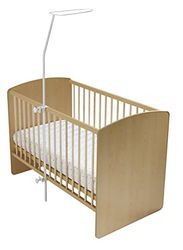 PMP - Flecha de solteiro para cama (152 cm), cor branca