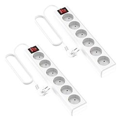 Garza Power Economy Pack Tomadas múltiplas, 2 unidades
